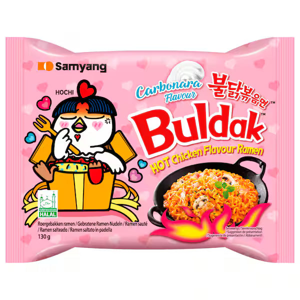 Samyang Buldak Hot Chicken Carbonara
