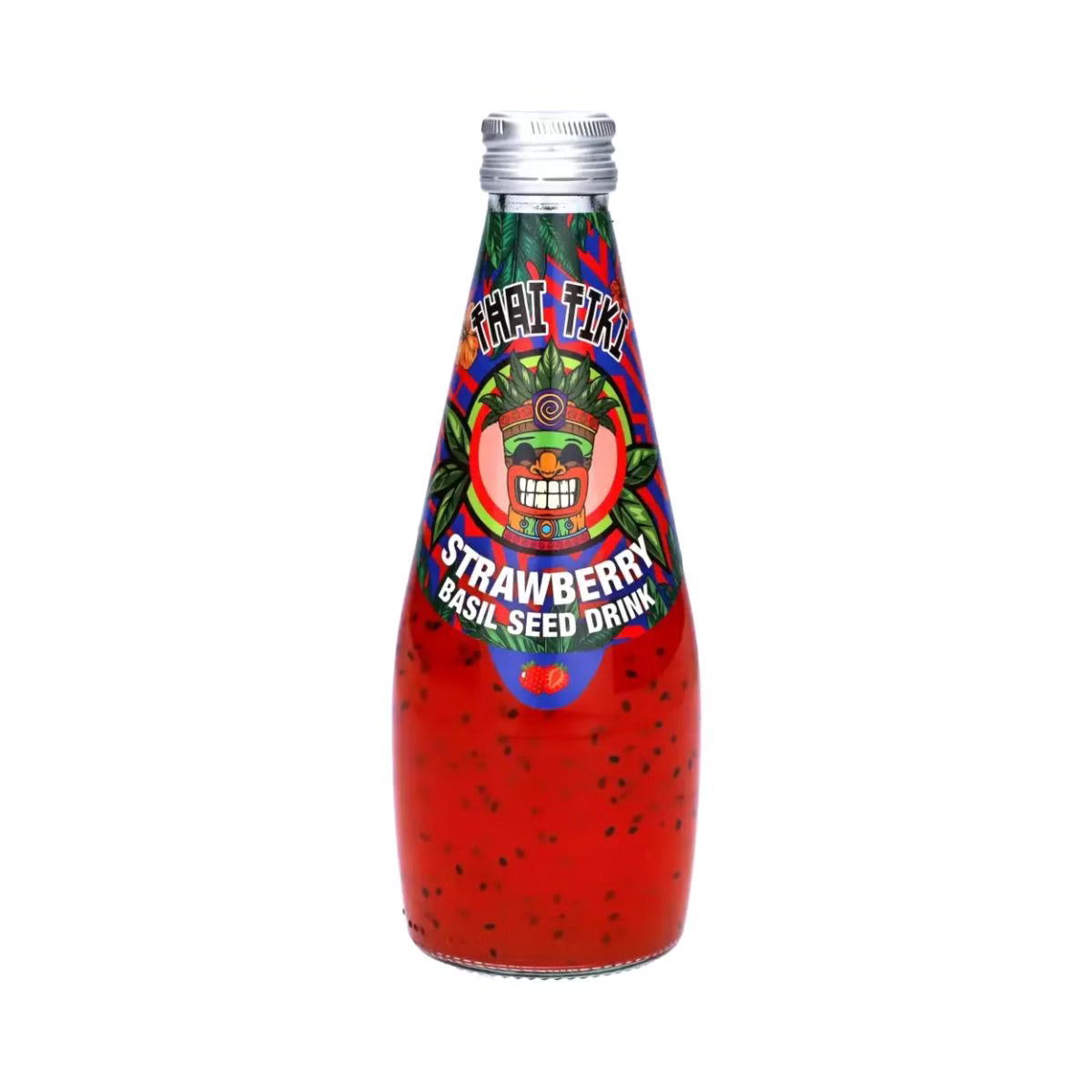 Thai Tiki ErdbeerebBasil Seed Drink 290ml