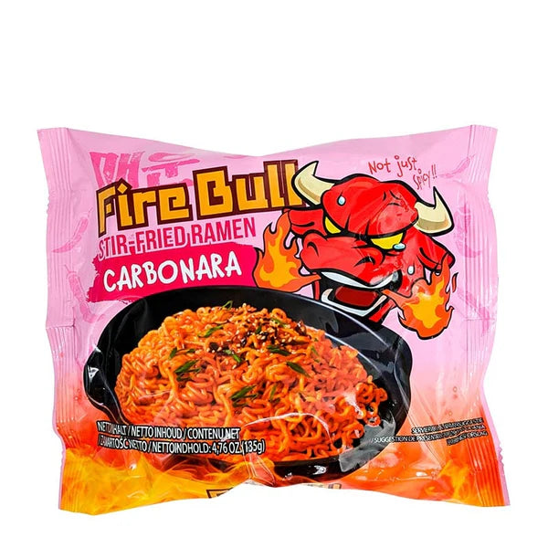 Firebull Stir-Fried Ramen Carbonara