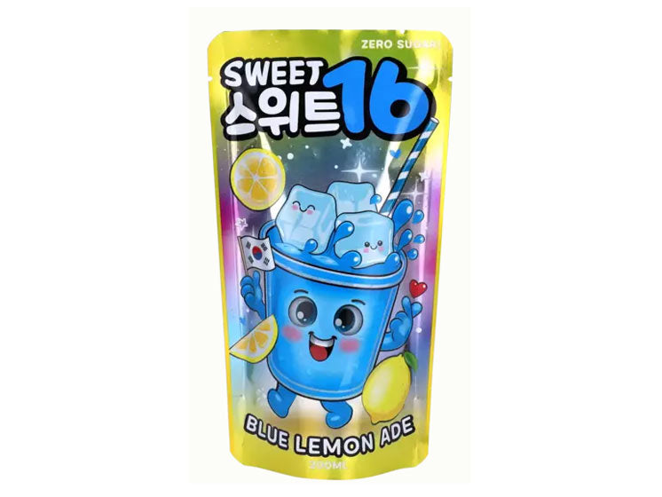 Sweet16 - Blue Lemon Ade (Zero Sugar) 200ml