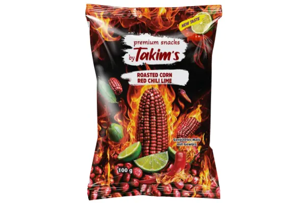 Takim's Roasted Corn Red Chili & Lime 100g